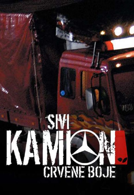 Sivi kamion crvene boje 2004